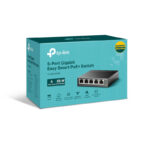 Switch TP-Link SG105PE 5 Portas 10/100/1000Mbps