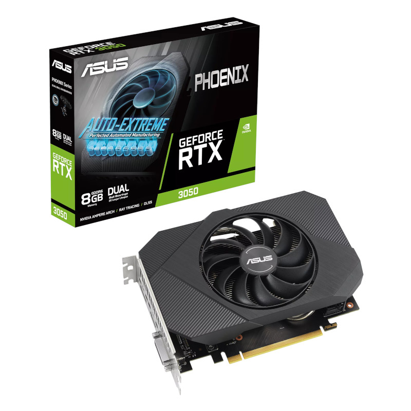 Placa Gráfica ASUS NVIDIA RTX 3050 8GB GDDR6 V2