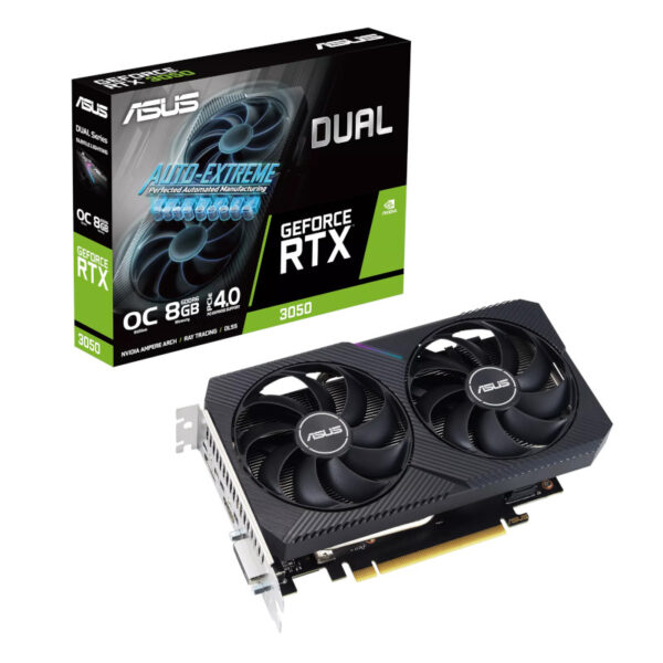 Placa Gráfica ASUS NVIDIA GeForce RTX 3050 8GB GDDR6 V2 DUAL