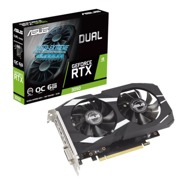 Placa Gráfica ASUS NVIDIA RTX 3050 6GB GDDR6