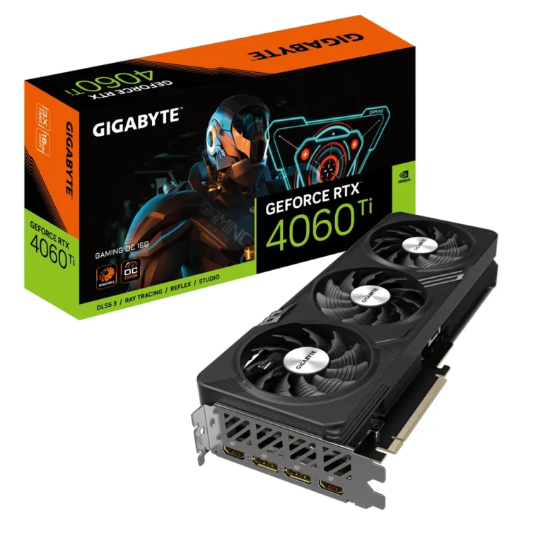 Placa Gráfica Gigabyte NVIDIA GeForce RTX 4060 TI Gaming OC 16GB GDDR6