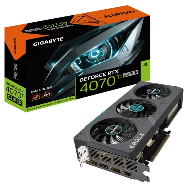 Placa Gráfica Gigabyte NVIDIA GeForce RTX 4070 TI Super OC 16GB GDDR6X