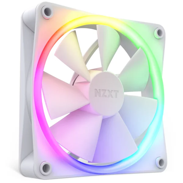 Ventoinha NZXT F120 Core RGB Branco 120mm