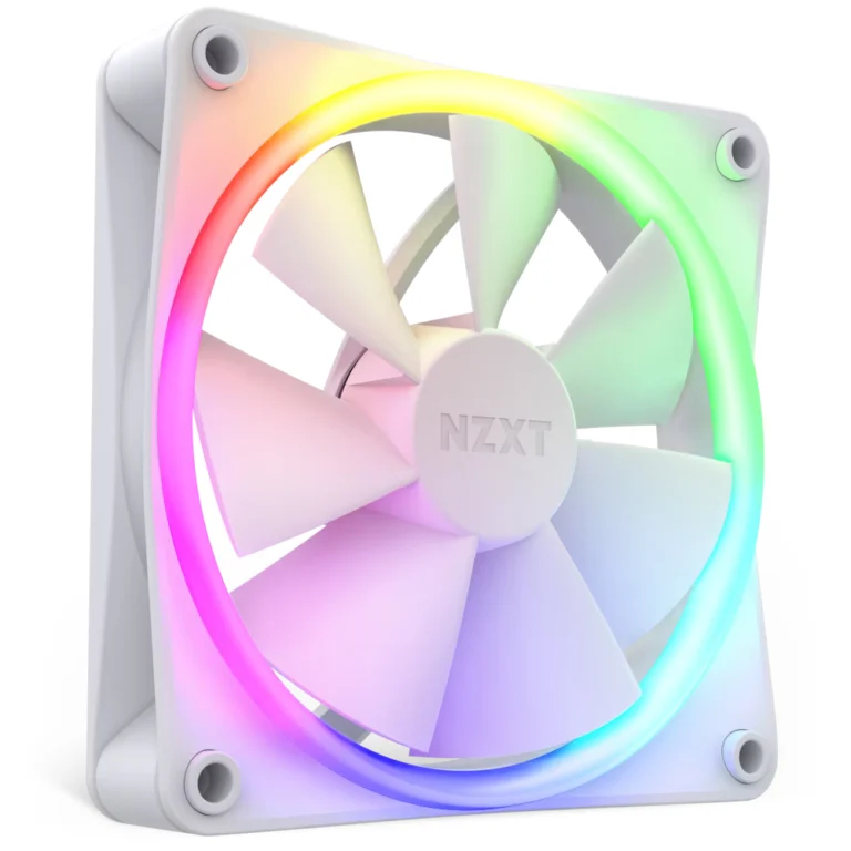 Ventoinha NZXT F120 Core RGB Branco 120mm