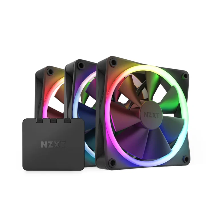 Ventoinha NZXT F120 Core RGB Preto 3x140mm