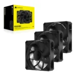 Ventoinha Corsair RS120 Max Preto 3x120mm