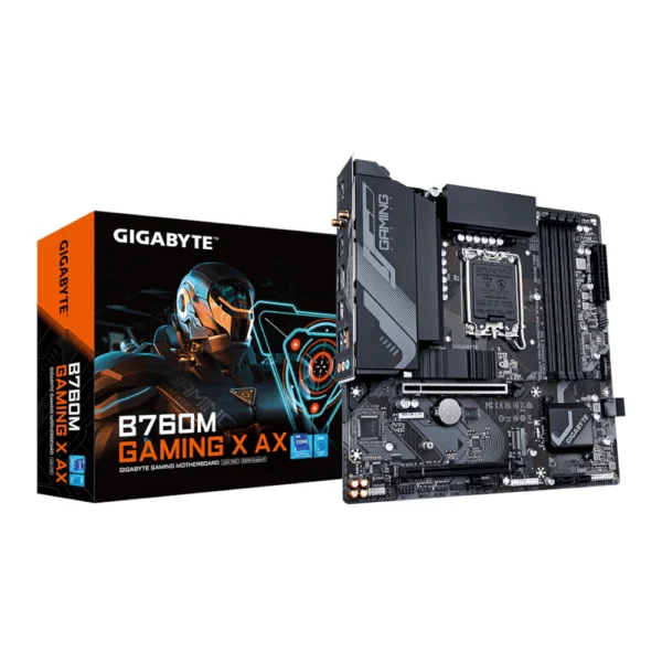 Motherboard Gigabyte B760M Gaming X AX DDR5 Micro-ATX LGA1700