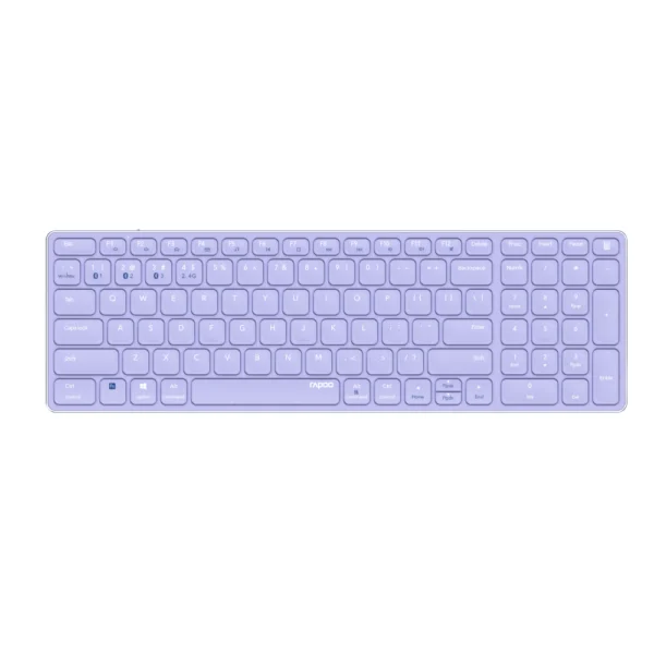 Teclado Rapoo E9700M Púrpura