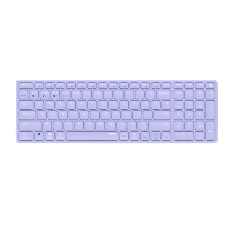 Teclado Rapoo E9700M Púrpura