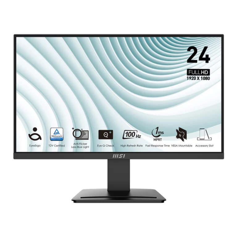 Monitor MSI Pro MP2412 24" 1920x1080p (FHD) 100Hz VA
