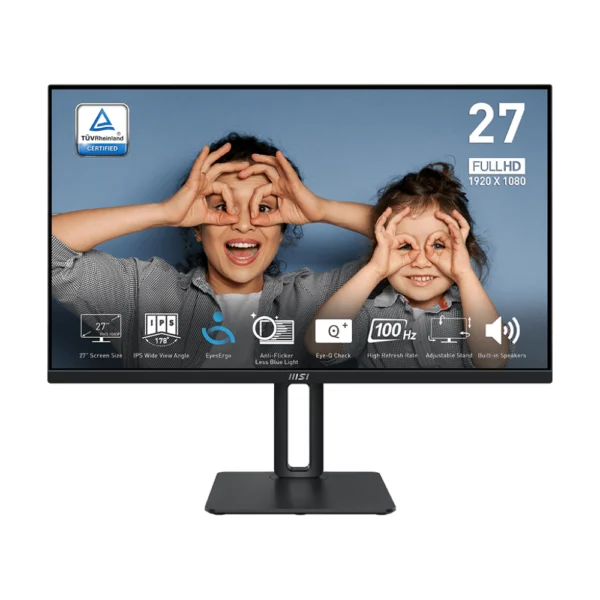Monitor MSI Pro MP275P 27" 1920x1080p (FHD) 100Hz IPS