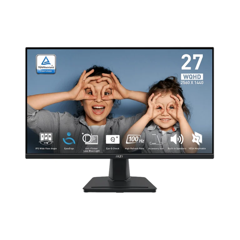 Monitor MSI Pro MP275Q 27" 2560x1440p (QHD) 100Hz IPS
