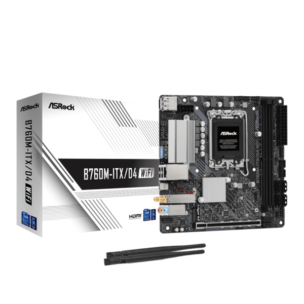 Motherboard ASRock B760M-ITX/D4 Wi-Fi DDR4 Mini-ITX LGA1700