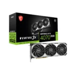 Placa Gráfica MSI Ventus 3X NVIDIA GeForce RTX 4070 Super 12GB OC GDDR6X