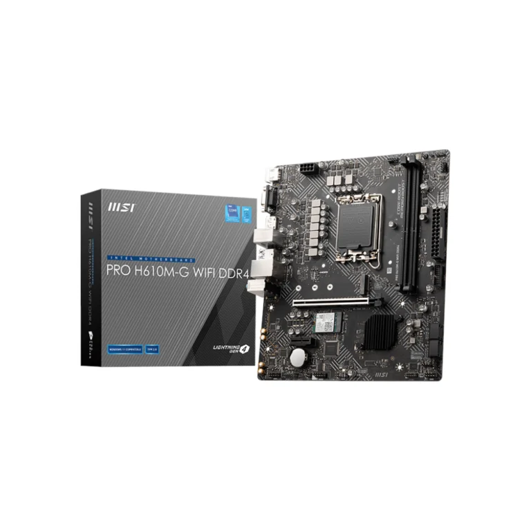 Motherboard MSI Pro H610M-G Wi-Fi DDR4 Micro-ATX LGA1700
