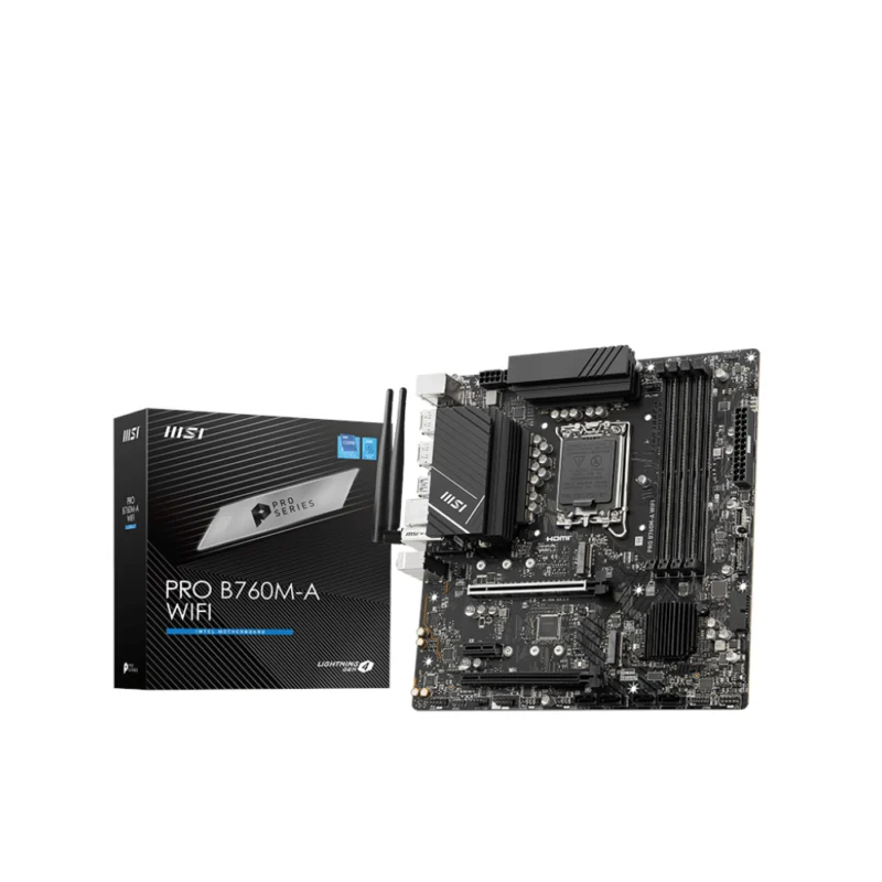 Motherboard MSI Pro B760M-A Wi-Fi Micro-ATX LGA1700