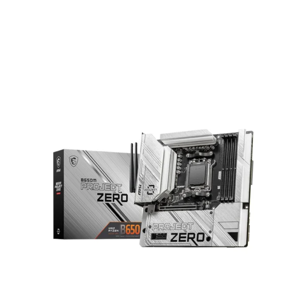 Motherboard MSI B650M Project Zero Wi-Fi DDR5 Micro-ATX AM5