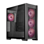Caixa E-ATX ASUS TUF Gaming GT302 ARGB Vidro Temperado Preto