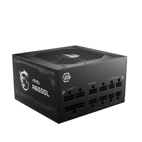 Fonte de Alimentação MSI MAG A650GL 80 Plus Gold 650W