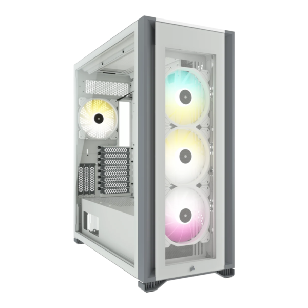 Caixa E-ATX Corsair iCue 7000X RGB Vidro Temperado Branco