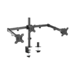 Suporte de Monitor Triplo de Mesa Aisens Eco Braço Giratório até 27" VESA 100x100 até 7kg