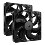 Ventoinha Corsair RS140 Preto 2x140mm