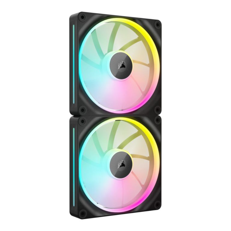 Ventoinha Corsair iCue Link LX140 RGB Preto 2x140mm