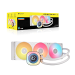 Cooler CPU Corsair iCue Link Titan 360 RX LCD Branco