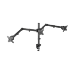 Suporte de Monitor Triplo de Mesa Aisens Eco Braço Giratório até 27" VESA 100x100 até 7kg