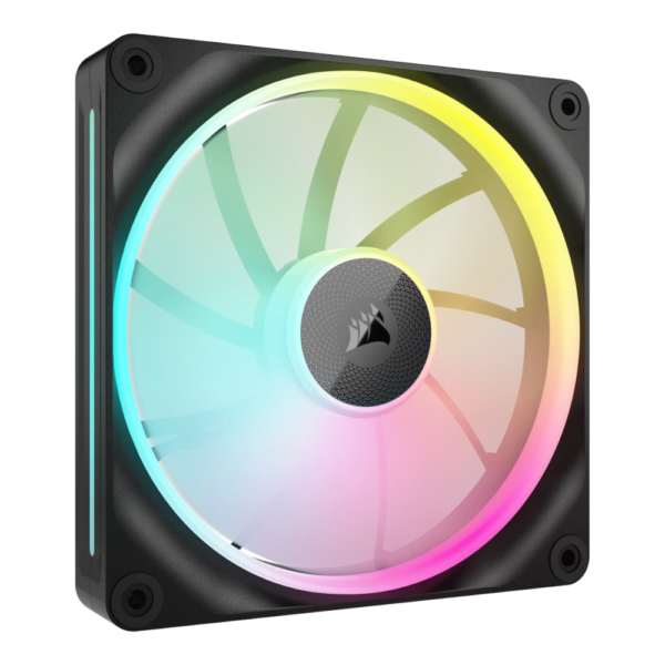 Ventoinha CVentoinha Corsair iCue Link LX140 RGB Preto 140mmorsair iCue Link LX120 RGB Preto 120mm