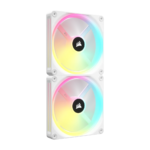 Ventoinha Corsair iCue Link QX140 RGB Branco 2x140mm