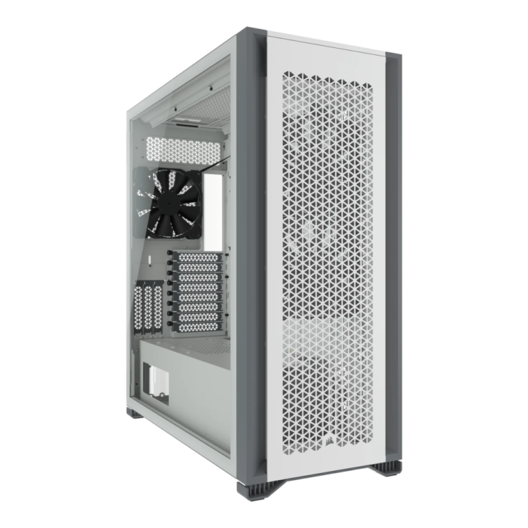 Caixa E-ATX Corsair 7000D Airflow Vidro Temperado Branco