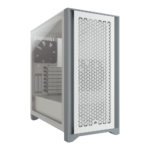 Caixa ATX Corsair Crystal 4000D Airflow Vidro Temperado Branco