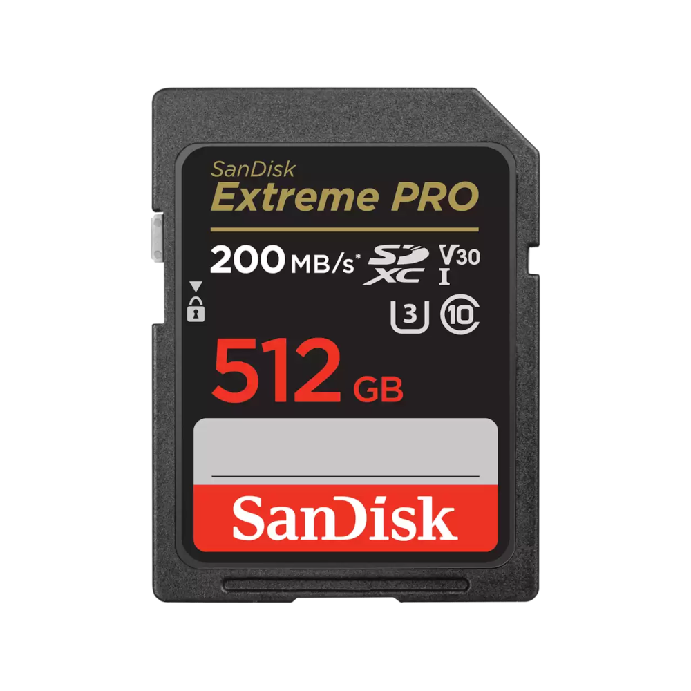 Cartão Memória SanDisk Extreme Pro SDXC 512GB