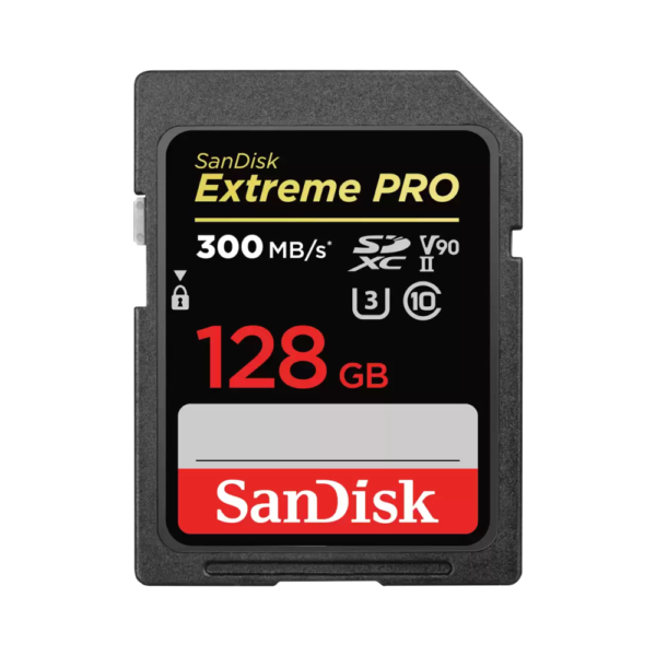 Cartão Memória SanDisk Extreme Pro SDXC 128GB