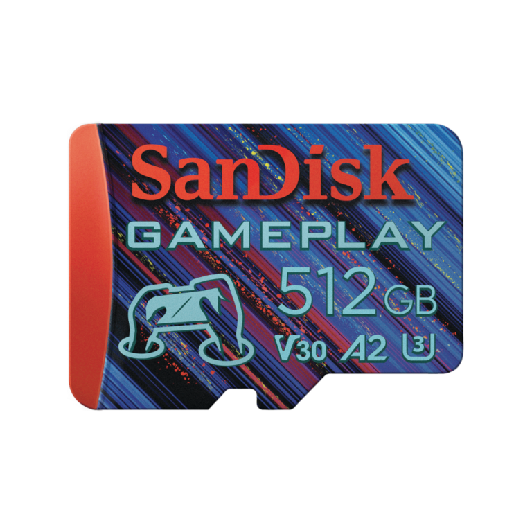 Cartão Memória SanDisk GamePlay Micro SDXC 512GB