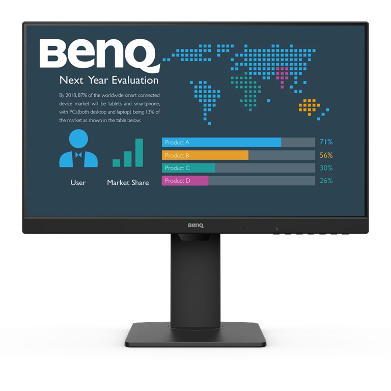 Monitor BenQ BL2486TC 24" 1920x1080p (FHD) 100Hz IPS
