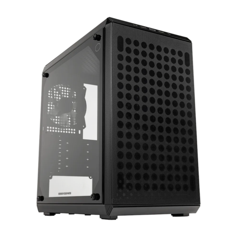 Caixa M-ATX Cooler Master Q300L v2 Vidro Temperado Preta