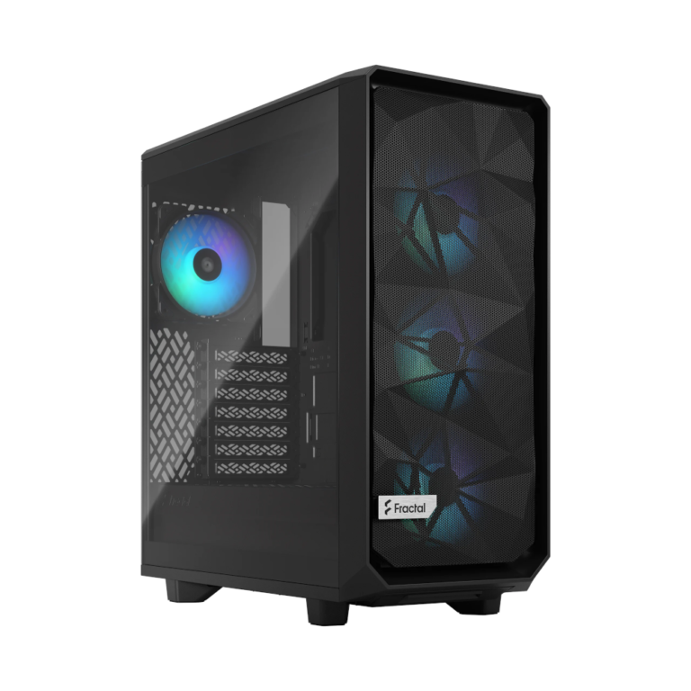 Caixa ATX Fractal Design Meshify 2 Compact RGB Vidro Temperado Preto