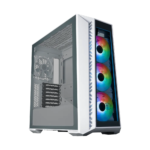 Caixa ATX Cooler Master MasterBox 520 ARGB Vidro Temperado Branca