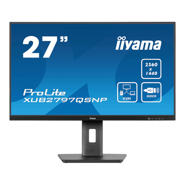 Monitor IIYAMA ProLite XUB2797QSNP-B1 27" 2560x1440p (QHD) 100Hz IPS