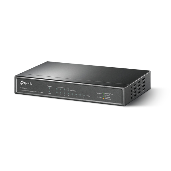 Switch TP-Link TL-SG1008P 8 Portas 10/100/1000Mbps