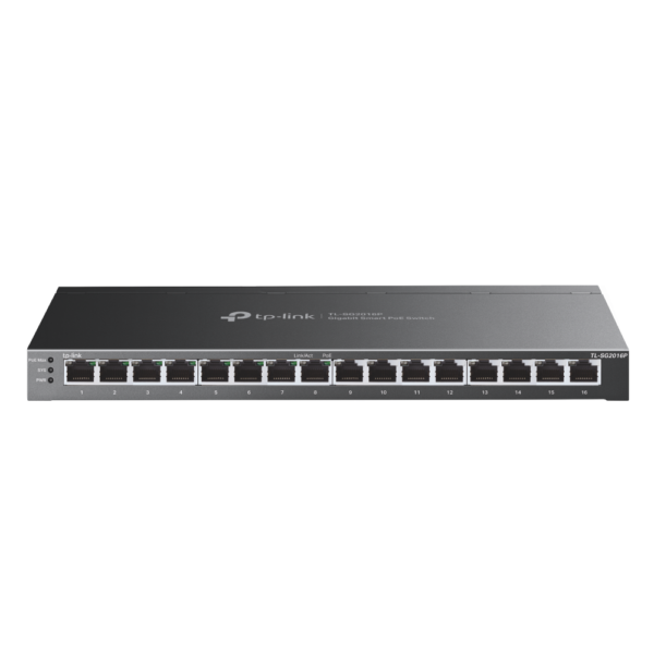 Switch TP-Link TL-SG2016P 16 Portas 10/100/1000Mbps