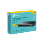 Switch TP-Link LS1210GP 10 Portas 10/100/1000Mbps