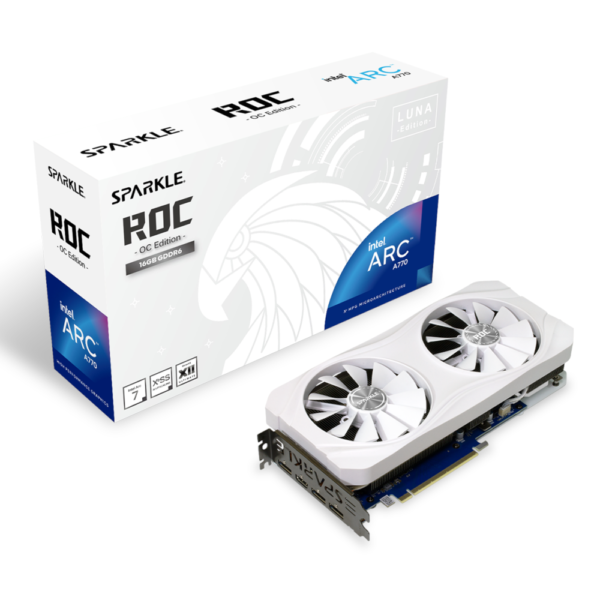 Placa Gráfica Sparkle Intel Arc A770 ROC LUNA OC 16GB GDDR6