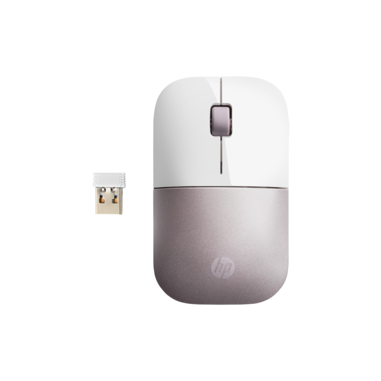 Rato HP Z3700 Branco Rosa