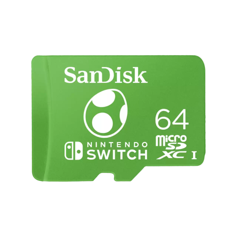 Cartão Memória SanDisk Nintendo Switch MicroSDXC 64GB