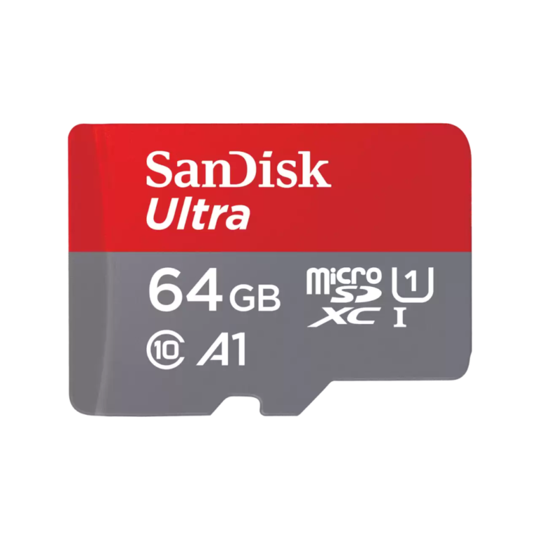 Cartão Memória SanDisk Ultra MicroSDXC 64GB com Adaptador