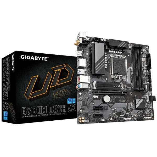Motherboard Gigabyte B760M DS3H AX DDR5 M-ATX LGA1700